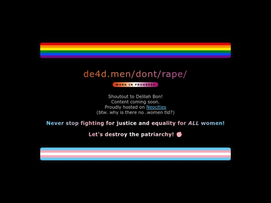 dont/rape screenshot