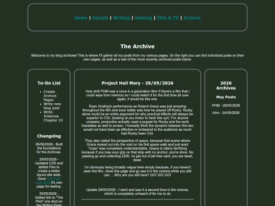 Archive/ArchiveHome screenshot