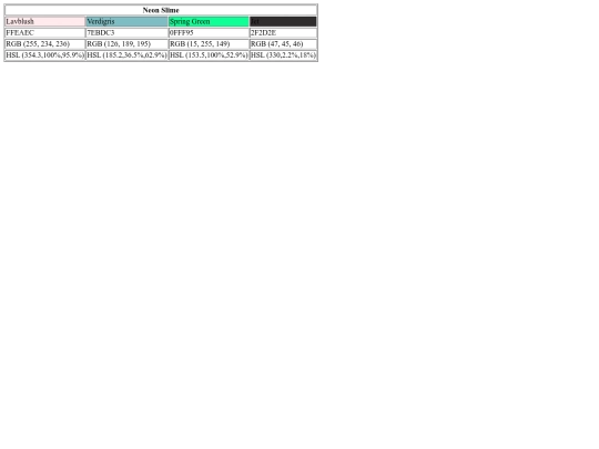 colors screenshot