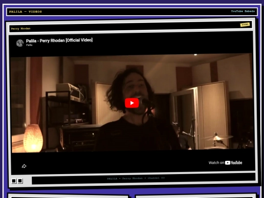 pages/archive/videos screenshot