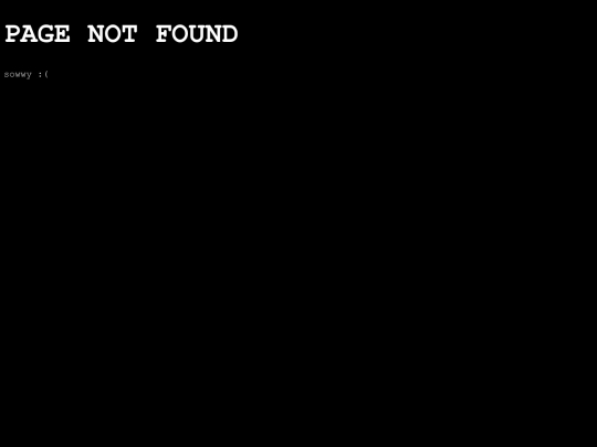 not_found screenshot