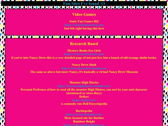 fun-stuff/Fun-Sites screenshot