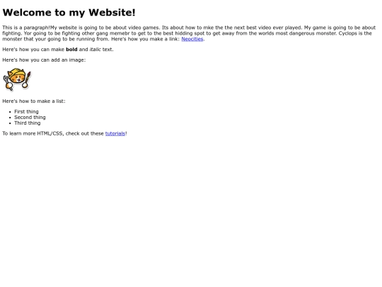 index screenshot