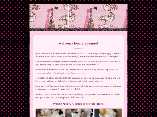 blog/welcomehomeryanne screenshot