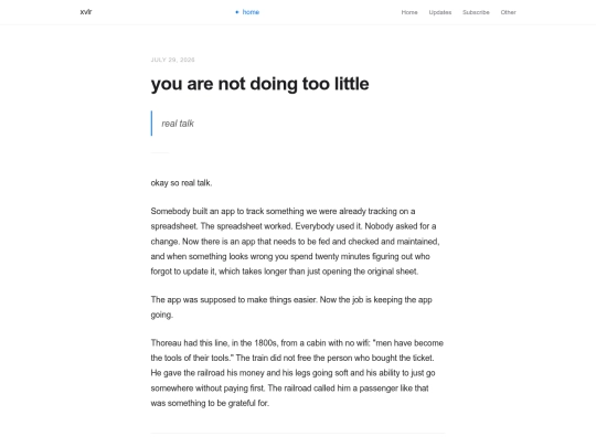 blog/not-too-little screenshot