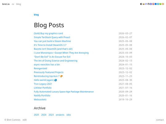 blog screenshot