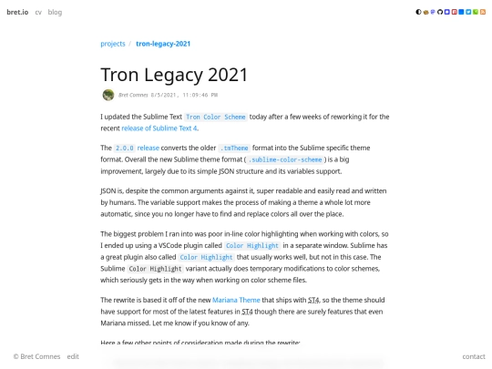 projects/tron-legacy-2021 screenshot