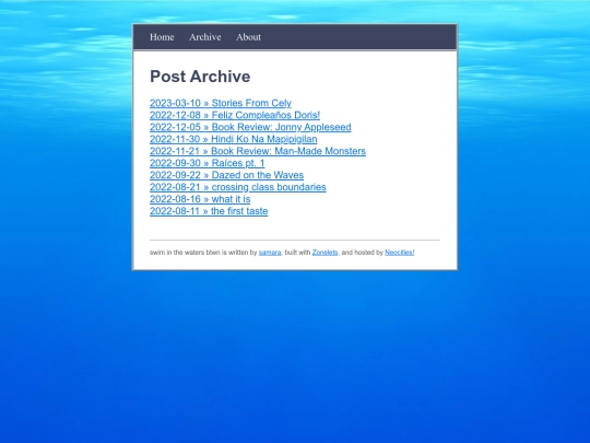 archive screenshot