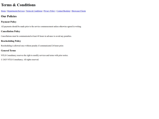 terms screenshot