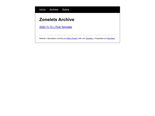 archive screenshot