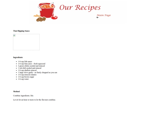 Thai Dipping Sauce screenshot
