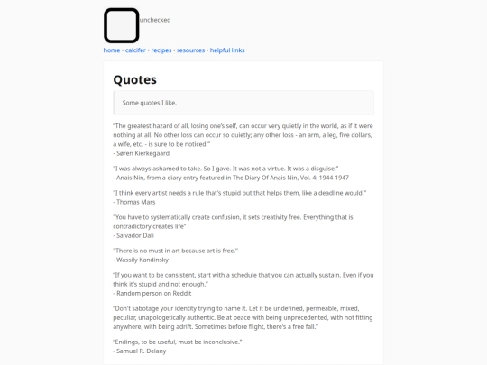 resources/quotes screenshot