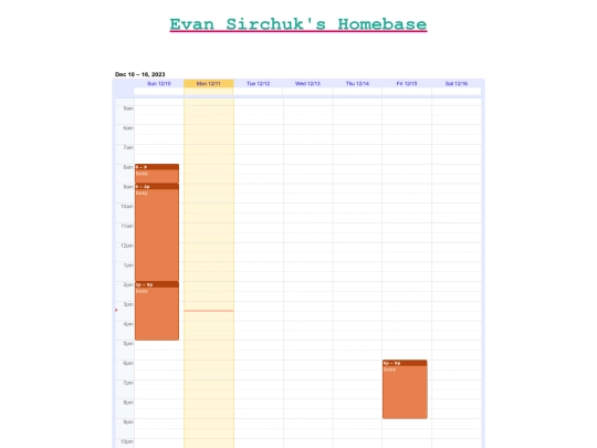 calendar12 screenshot
