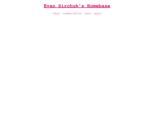 testpage screenshot