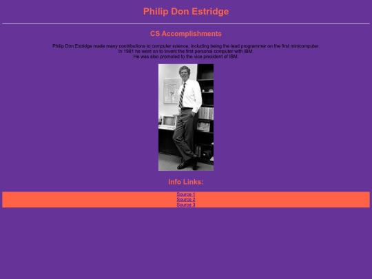 PhilipDonEstridge screenshot