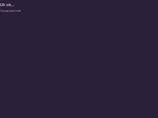 not_found screenshot