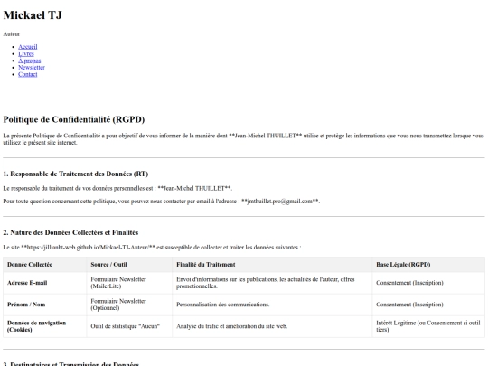 politique-confidentialite screenshot