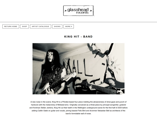 artist's/kinghit screenshot