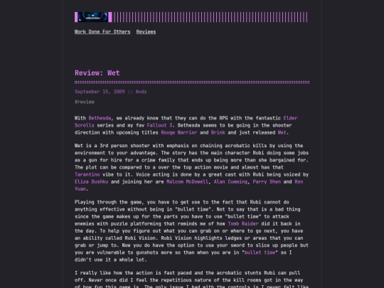 review-wet screenshot