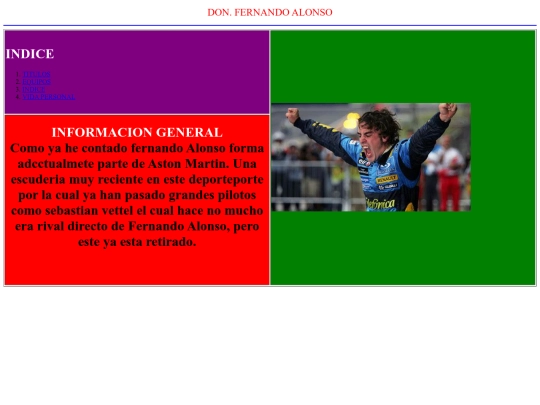 trabajo de html/informaciongeneral screenshot