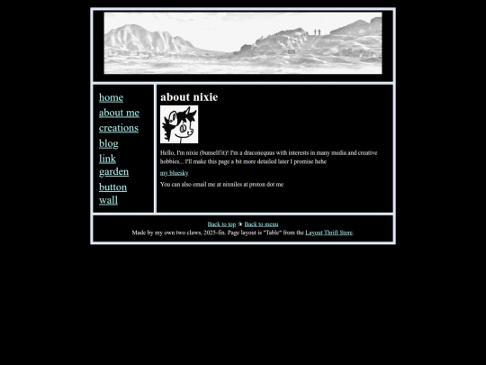 aboutme screenshot