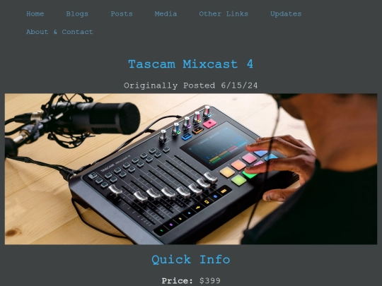 Blogs/Technology/Products/Tascam_Mixcast_4 screenshot