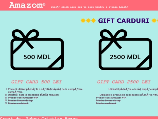 GiftCarduri/Gift screenshot