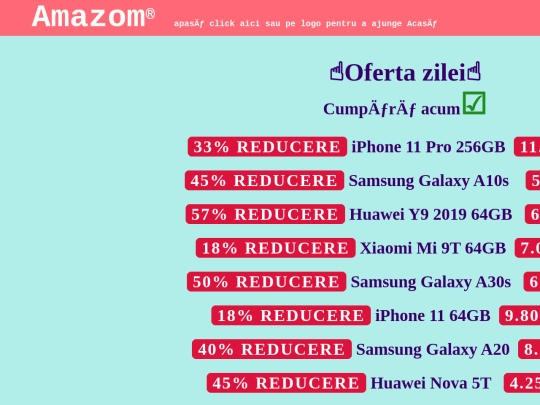Oferte/OfertaZilei screenshot