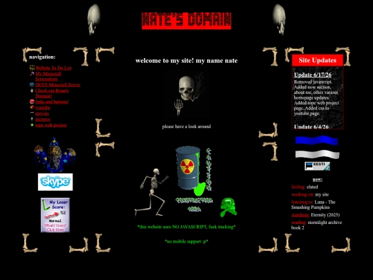 home screenshot