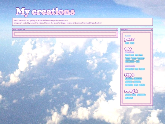 art/tagged/life screenshot