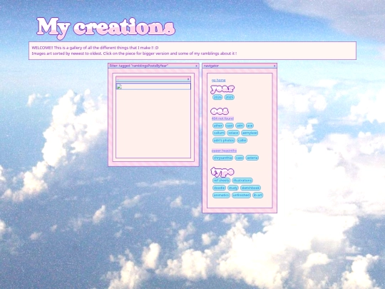 art/tagged/ramblingsPostsByYear screenshot