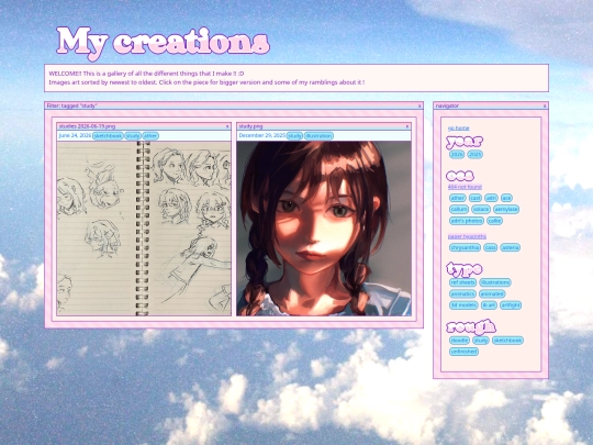 art/tagged/study screenshot