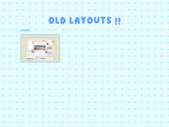old layouts/layouts screenshot