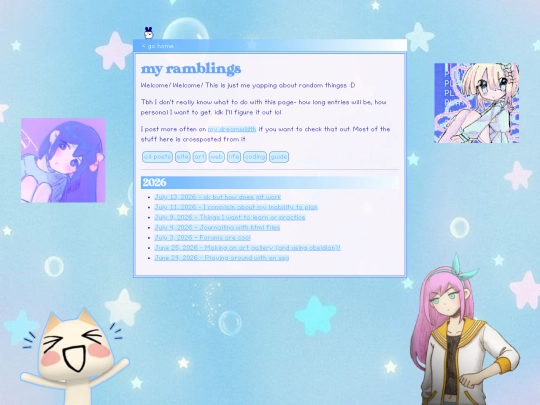 ramblings screenshot