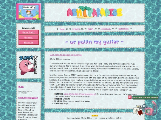blog/journal/2026/07/08/Ur-Pullin-My-Guitar screenshot
