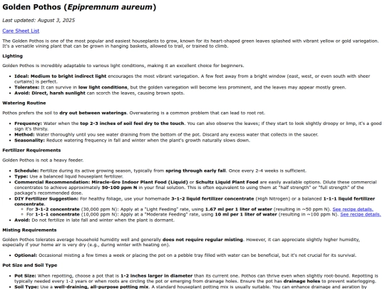 caresheets/epipremnum_aureum screenshot