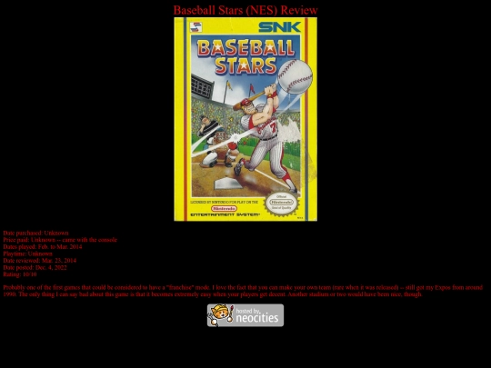 Baseball_Stars_NES_review screenshot