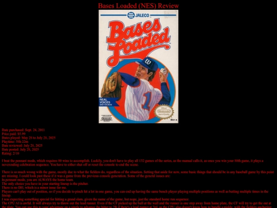 Bases_Loaded_NES_review screenshot