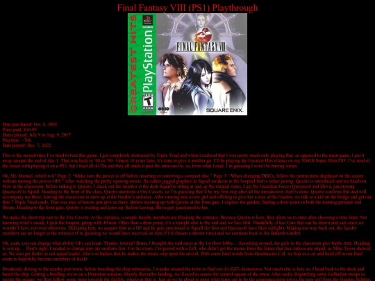 Final_Fantasy_VIII_PS1_playthrough screenshot