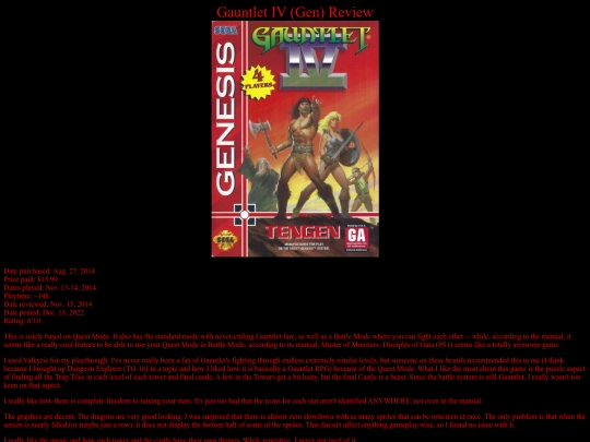 Gauntlet_IV_Gen_review screenshot