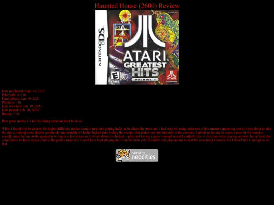 Haunted_House_2600_review screenshot