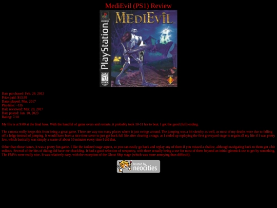 MediEvil_PS1_review screenshot