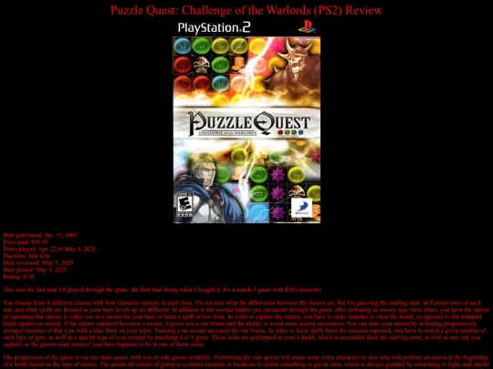 Puzzle_Quest_Challenge_of_the_Warlords_PS2_review screenshot