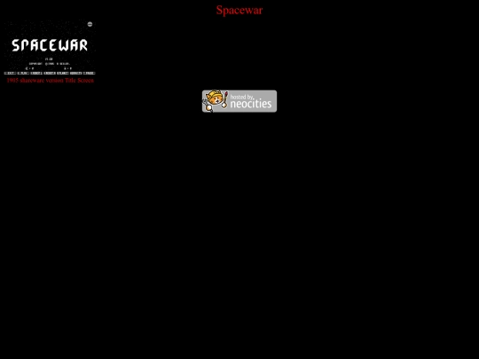 Spacewar_screenshots screenshot