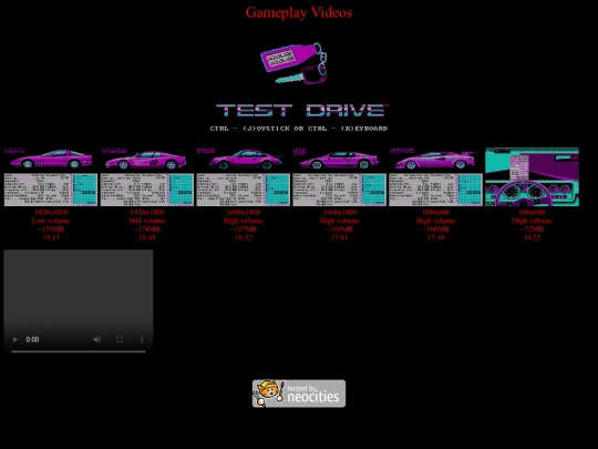 videos screenshot