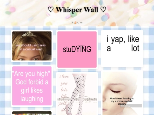 whispers screenshot