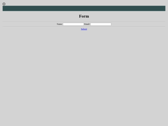 Form screenshot