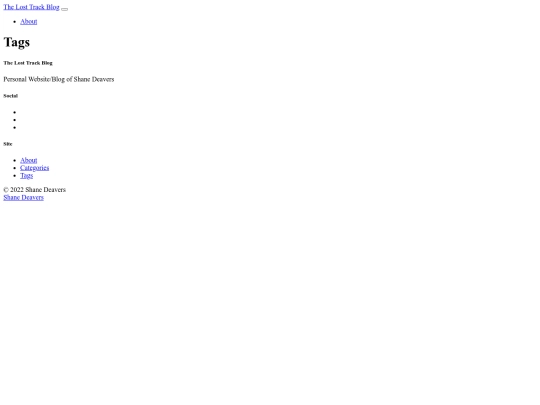 tags screenshot