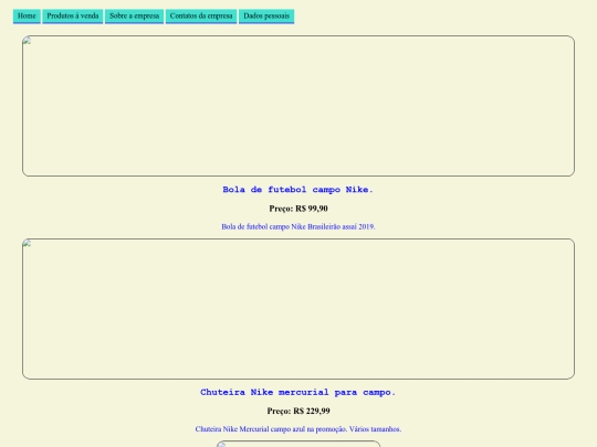 produtos screenshot