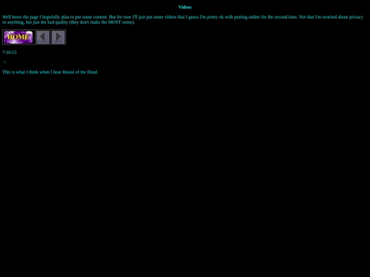 Videos screenshot
